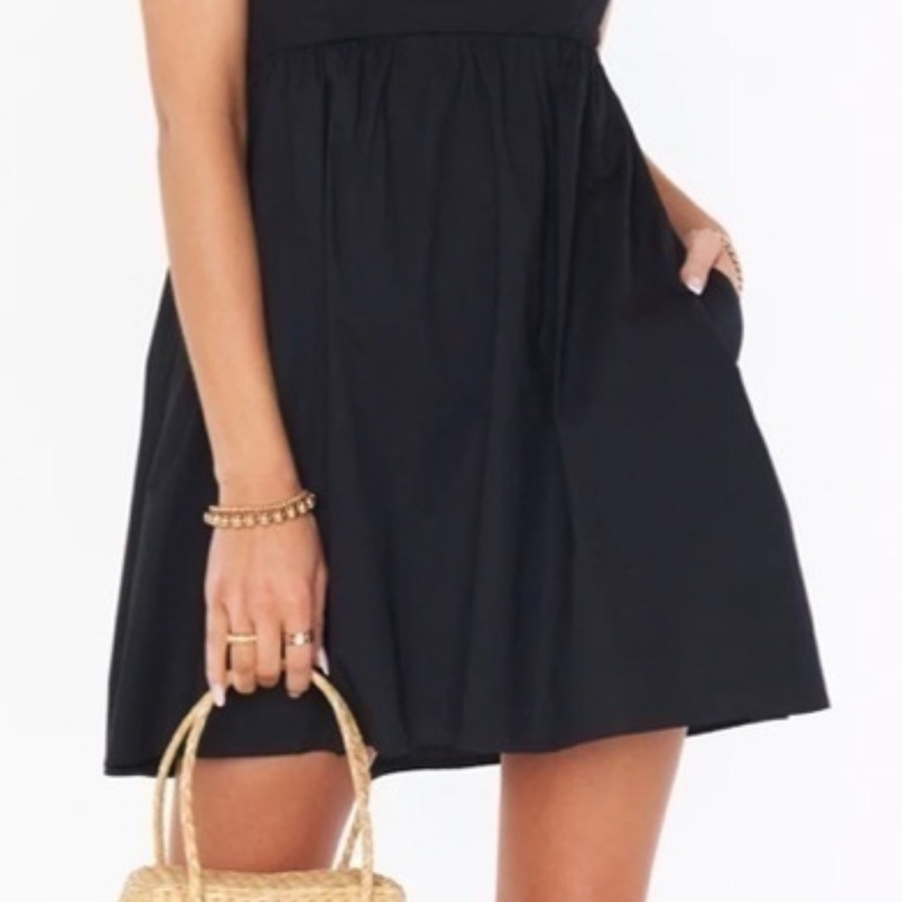 Show Me Your Mumu Black Mini Dress